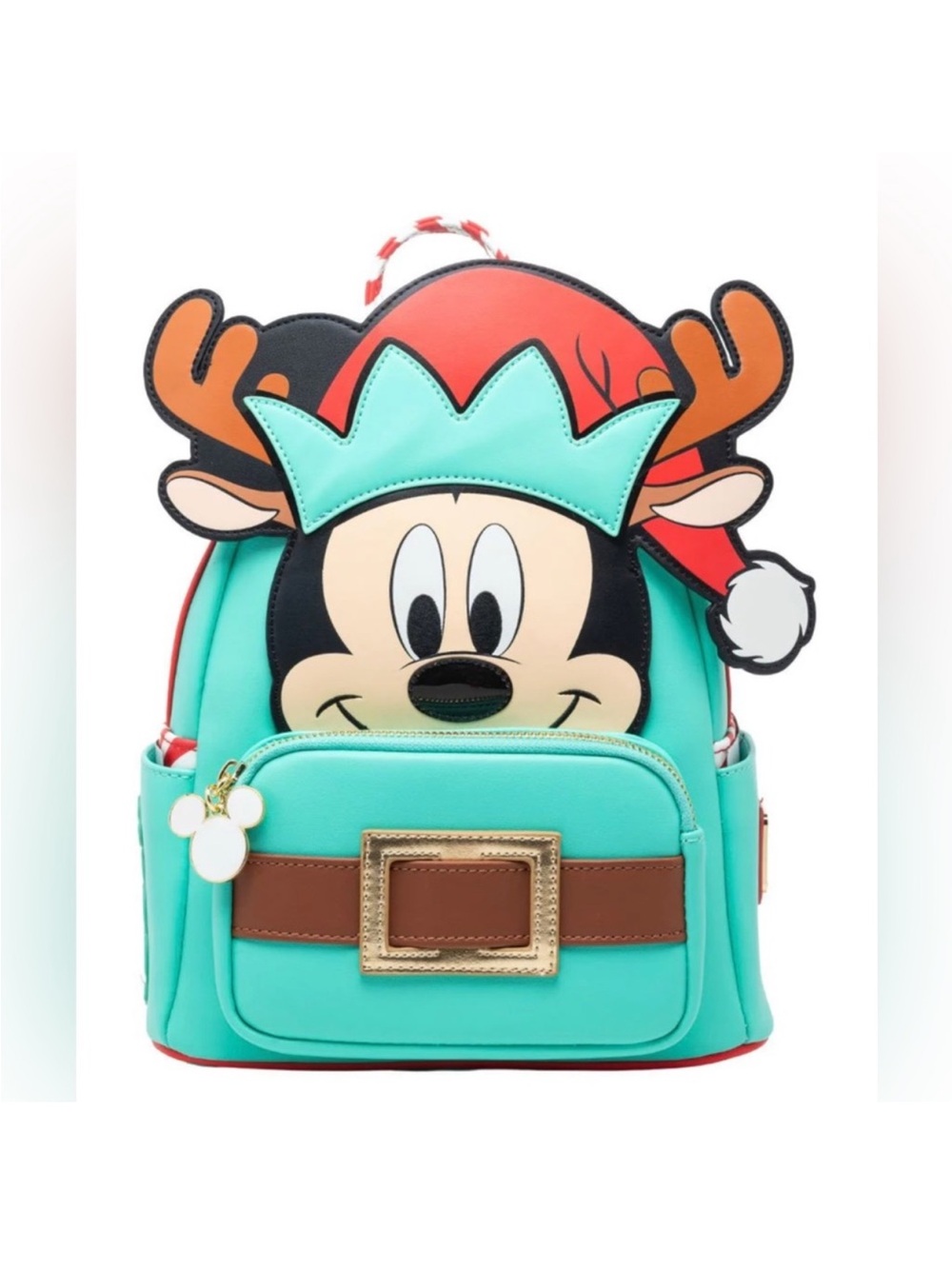 NWR Disney Loungefly Mickey Light Up Reindeer Backpack